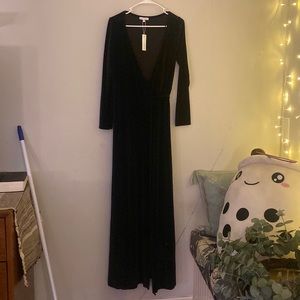 Baltic Born Velvet Wrap Dress